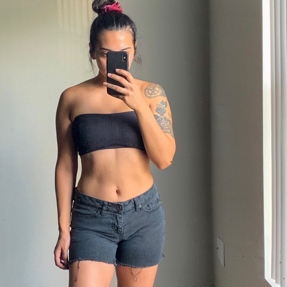 Black Faded Glory Shorts